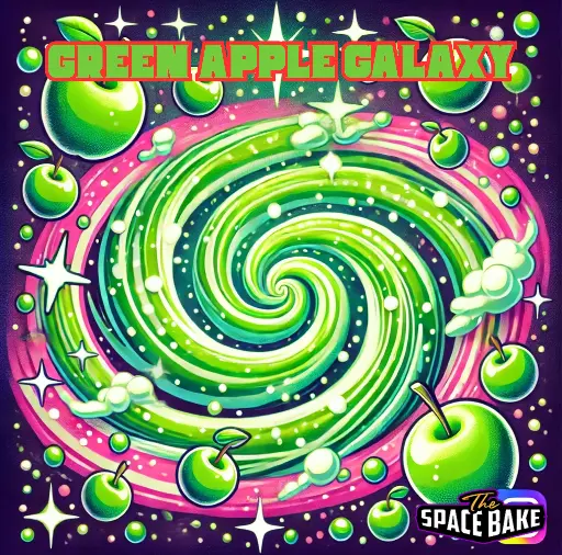Green Apple Galaxy GumGums 100-1000mg